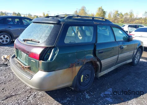 2003 Subaru Outback из США, поврежденный, VIN 4S3BH675737624119